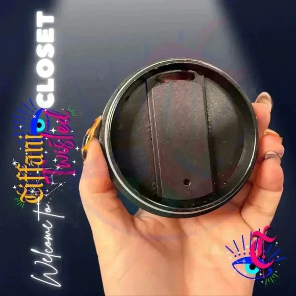 Glittery "#1 Teacher" Travel Mug with Stainless Steel Lid - Picture 3 of 4